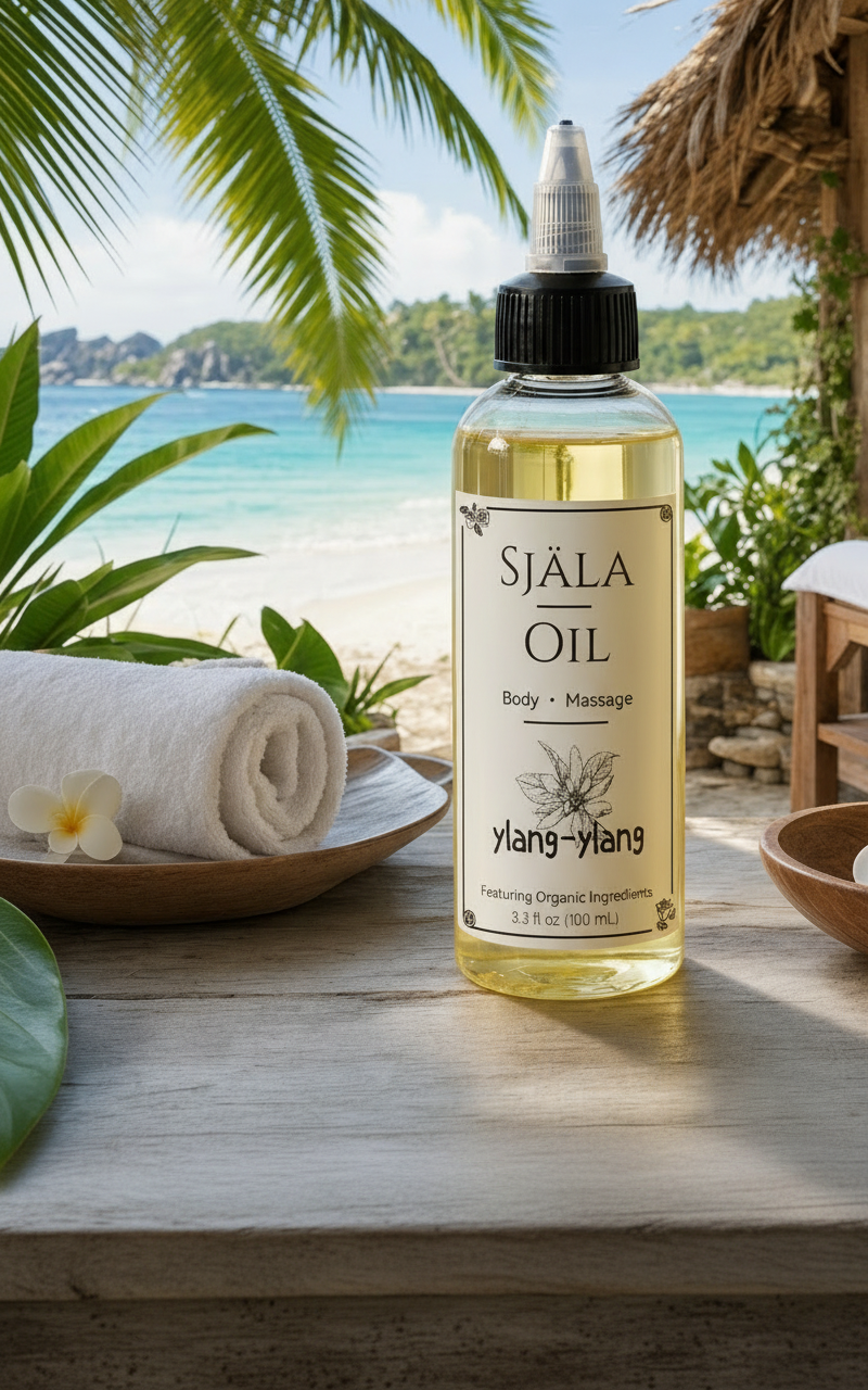 Sjala Oil – Ylang-Ylang | Luxury Organic Body Oil