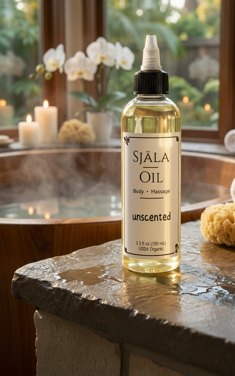 Sjala Oil – Unscented | Luxury Organic Body Oil
